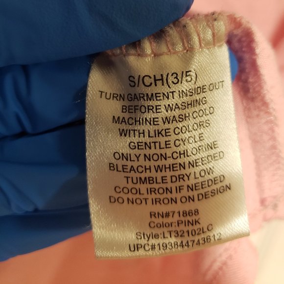 GIRLS DISNEY LILO and STITCH TSHIRT - "WEIRD BUT CUTE" - S (3-5) - RN 71868 - Picture 7 of 7